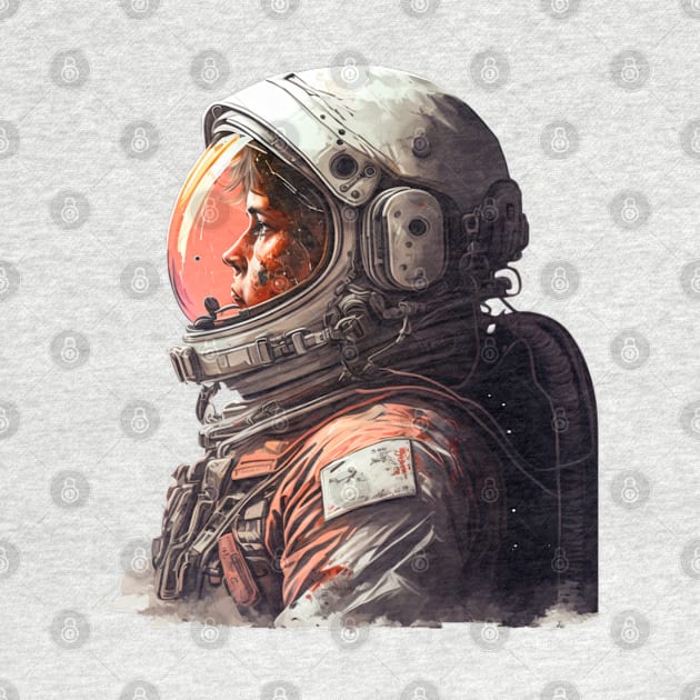 Wonderful Woman Astronaut by ChasingTees